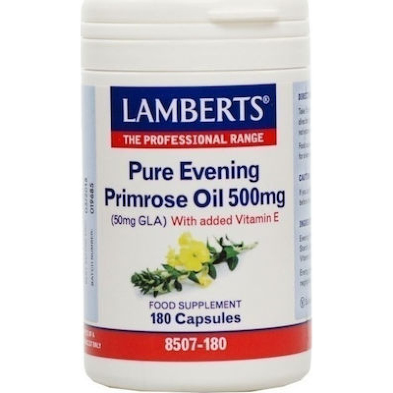 LAMBERTS EVENING PRIMROSE OIL 500MG 180CAPS